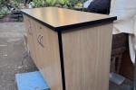 Lockable Three Door Office Cabinet