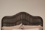 Queen Dark Brown Cane Headboard