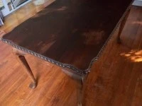 Mahogany dining table