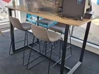 Office desk + chair, Office desk + chair, High desk + 4 chairs, L Shap...