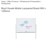 Mobile whiteboard