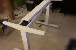 Office Desk Top, Office Desk Stand, Outdoor Table, 6 x Outdoor Chairs ...
