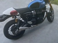 Motorcycle Triumph Thruxton