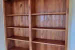 Rimu large double bookcase