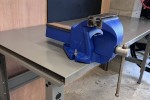 Work bench with vice