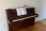 Upright Yamaha piano