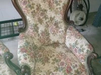 2x antique chairs