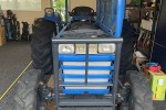 Iseki Tractor including rear tray