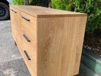 Sideboard / Buffet, Nood, Mid Century Style