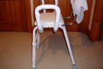 Adjustable perching stool