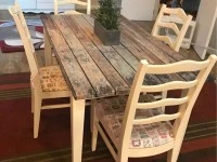 Table and 4 chairs