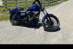 Motorcycle Harley davidson Wideglide