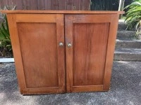 Solid wood cabinet