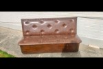 Storage bench seat
