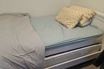 Double bed, 4 seater dining, tv rack