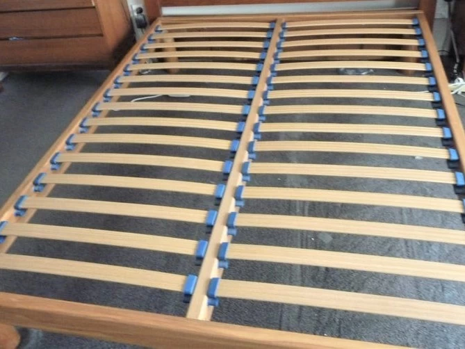 Very small queen slat bed base- dismantled