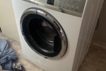 Queen bed, Fridge - single door Samsung, Washing machine, 2 seater cou...