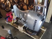 Packaged outboard motor