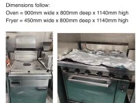 Commercial Oven, Commercial Deep Fryer