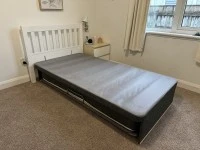 Sleepyhead King Single Bed with Single Trundler