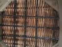 Natural Wicker Rattan Dining Room Chairs.