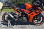 Motorcycle ktm rc390