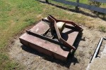 Massey fergusen 135 plus back blade, tray, FEL and mower.