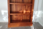 Dining table and 4 chairs, Bookcase