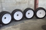 4 x 20 inch wheels with tyres