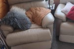 3 seater recliner couch, 2 recliner chairs