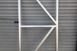 Steel fence panels x5