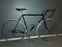 Elite road bike, made by noted motorcyclist frame maker Ken McIntosh, ...