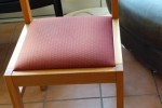 Dining table and 6 chairs and coffee table