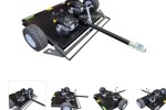 Tow Behind Paddock Topper - Smokey Goat Tow Behind Paddock Topper - Smokey Goat