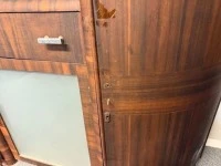 Old 1920s Antique Drinks Cabinet