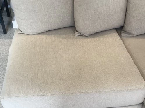 Sectional sofa - nz made - natural colour
