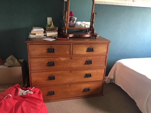 Chest of Kauri bedroom drawers