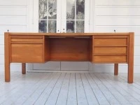 $1 reserve Mid Century rimu desk