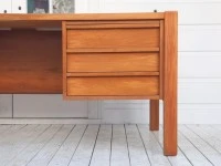 $1 reserve Mid Century rimu desk