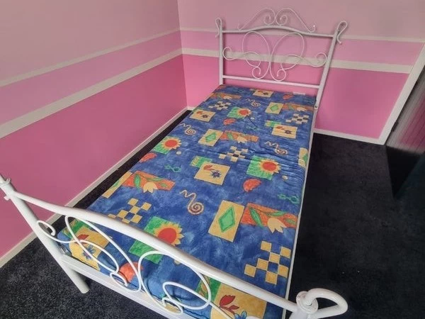 Ornate Butterfly frame bed