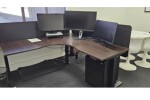 Corner desk electric