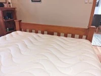 Queen size frame and mattress