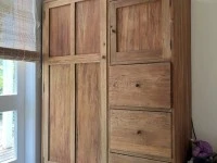 Rimu wardrobe 1060Lx1520Hx550D