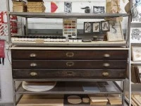 Map drawer unit