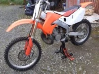 Motorcycle Honda CR250R