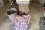 Box Stack, Loose Bags and Baskets, Non-Boxed Items