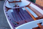 10ft 2in wooden row boat 50kgs