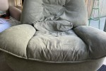 Queen Bed and Matress, Armchair
