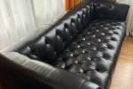 Black Leather Couch