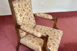 2 arm chairs roughly 1.2mh x 1m wide, 1m d small suitcase 60cm x 30cm ...